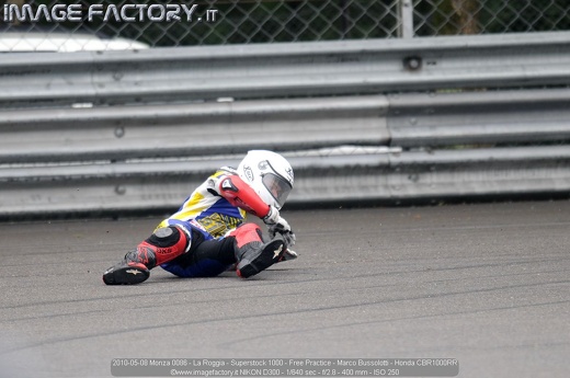 2010-05-08 Monza 0086 - La Roggia - Superstock 1000 - Free Practice - Marco Bussolotti - Honda CBR1000RR